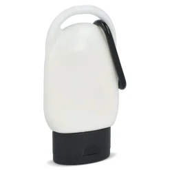Balsam przeciwsłoneczny z karabińczykiem SPF30 z materiału z recyklingu 30ml / Czarny LT91838-N0002