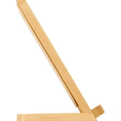 Bambusowa ładowarka bezprzewodowa / Czarny V0324-03