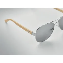 Bambusowe okulary przeciwsłon. / Granatowy MO6450-04
