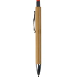 Bambusowy długopis Stylus New york / Pomarańczowy LT87285-N0026