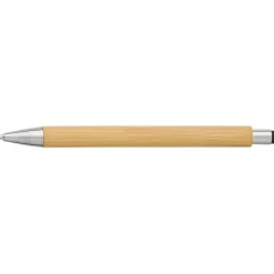Bambusowy długopis, touch pen / Czarny V9335-03