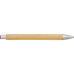 Bambusowy długopis, touch pen / Fuksja V9335-31