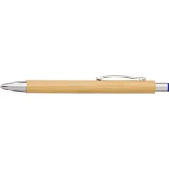 Bambusowy długopis, touch pen / Niebieski V9335-11