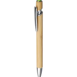 Bambusowy długopis, touch pen / Zielony VA442-06