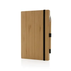 Bambusowy notatnik z ołówkiem Infinity / Brązowy P774.469