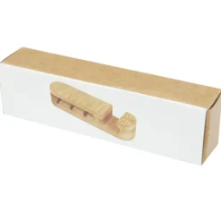 Bambusowy organizer na kable Edulis / Beżowy 12423302