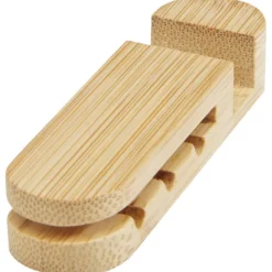 Bambusowy organizer na kable Edulis  / Beżowy 12423302