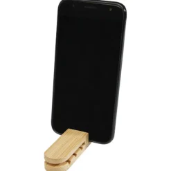 Bambusowy organizer na kable Edulis  / Beżowy 12423302