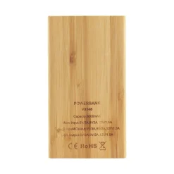 Bambusowy power bank 8000 mAh B'RIGHT | Caroline / Drewno V0348-17