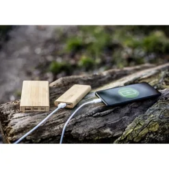 Bambusowy power bank 8000 mAh B'RIGHT | Caroline / Drewno V0348-17