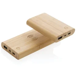 Bambusowy power bank 5000 mAh / Brązowy P322.259