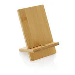 Bambusowy stojak na telefon / Brązowy P301.409