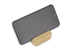Bambusowy stojak na telefon TILE / Naturalny 17853