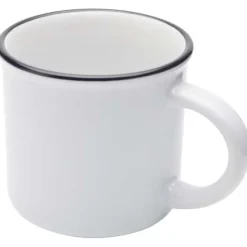 Bari kubek ceramiczny z nadrukiem sublimacyjnym o pojemności 240 ml / Biały 10084501