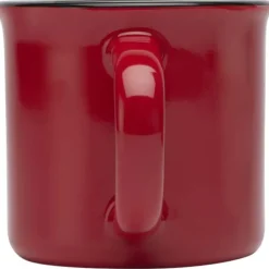 Bario kubek ceramiczny o pojemności 240 ml / Czerwony 10084421