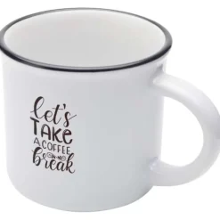 Bario kubek ceramiczny o pojemności 240 ml / Biały 10084401