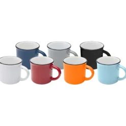 Bario kubek ceramiczny o pojemności 240 ml / Czarny 10084490