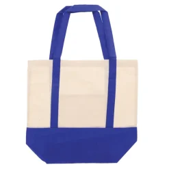 Bawełniana Torba na zakupy OEKO-TEX® 140g/m² 40x10x35cm / Niebieski LT95248-N0011