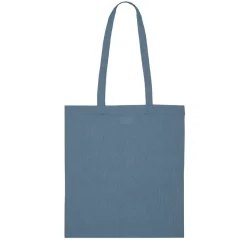 Bawełniana torba na zakupy z recyklingu 38x42cm / Niebieski LT95198-N0011