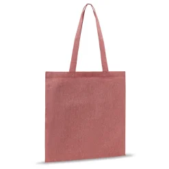 Bawełniana torba na zakupy z recyklingu 38x42cm / Czerwony LT95198-N0021