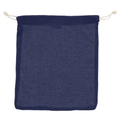 Bawełniana torba wielokrotnego użytku na żywność OEKO-TEX® 25x30cm / Ciemnoniebieski LT95207-N0010