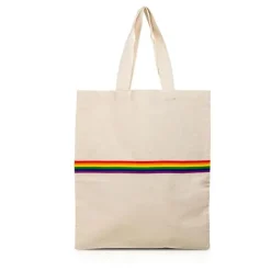 Bawełniana torba z kolorowym detalem 180g / Multibag / Natural IP31115680
