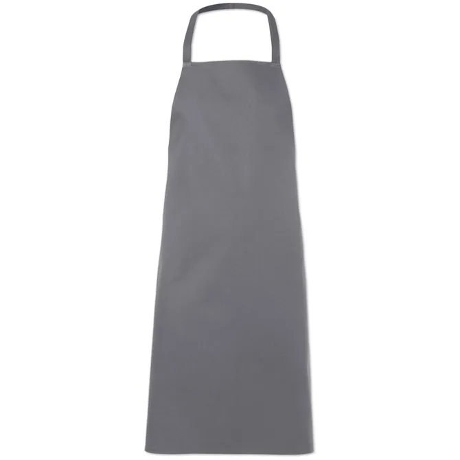 Bawełniany fartuch kuchenny / Szary MO7251-07
