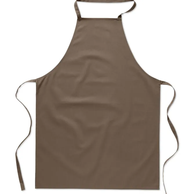Bawełniany fartuch kuchenny / Taupe MO7251-67