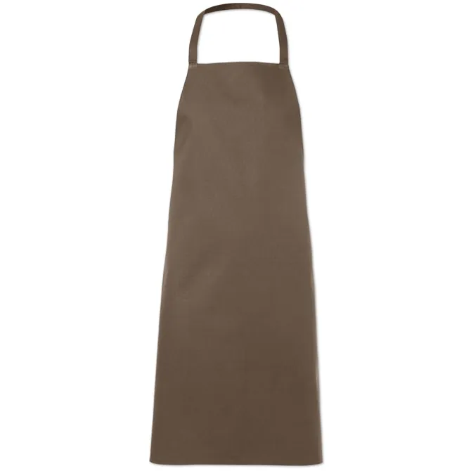 Bawełniany fartuch kuchenny / Taupe MO7251-67