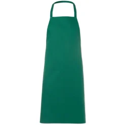Bawełniany fartuch kuchenny / Zielony MO7251-09