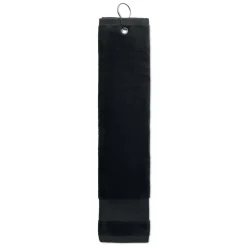 Bawełniany ręcznik golfowy / Czarny MO6525-03