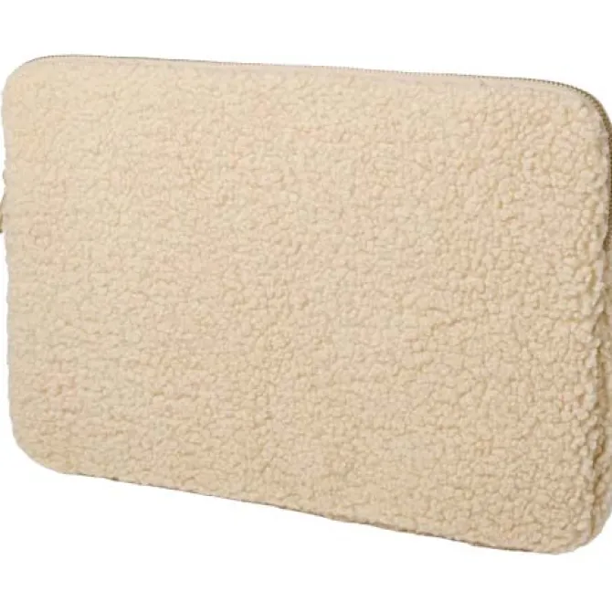 Bear 13-calowe etui sherpa na laptopa z recyklingu z certyfikatem GRS, o pojemności 2 l / Czarny 12077590