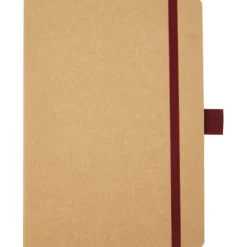 Berk notatnik z papieru z recyklingu / Czerwony 10781521