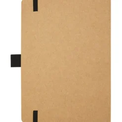 Berk notatnik z papieru z recyklingu / Czarny 10781590