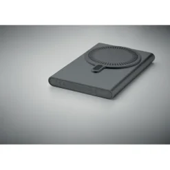 Bezprzewodowa ładowarka power bank / Tytanowy MO2442-18