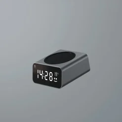 Bezprzewodowa ładowarka Xoopar Reddi Charge PD z zegarem / Ciemnoszary LT41315-N0060
