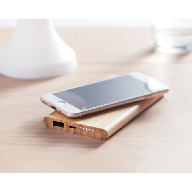Bezprzewodowy powerbank / Drewna MO9662-40