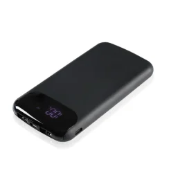 Bezprzewodowy power bank 8000 mAh Mauro Conti, ładowarka bezprzewodowa 5W | Eric / Czarny V0134-03