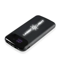 Bezprzewodowy power bank 8000 mAh Mauro Conti, ładowarka bezprzewodowa 5W | Eric / Czarny V0134-03