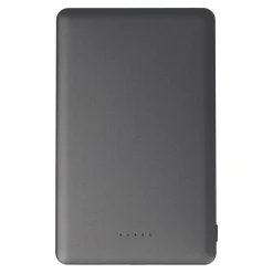 Bezprzewodowy powerbank Nexus kompatybilny z MagSafe R-ABS 5000 mAh / Czarny / stalowoszary LT95510-N0235