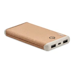 Bezprzew. PowerBank 10000mAh / Beżowy MO6844-13