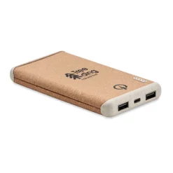 Bezprzew. PowerBank 10000mAh / Beżowy MO6844-13