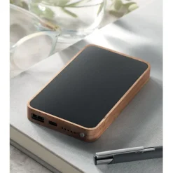 Bezprzew. power bank 4000 mAh / Czarny MO2185-03