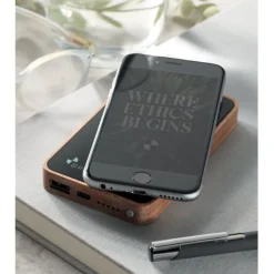 Bezprzew. power bank 4000 mAh / Czarny MO2185-03