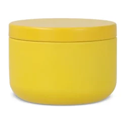 Bezzapachowa świeca roślinna Asana w puszce z recyklingu / Pomarańczowy LT90743-N0026
