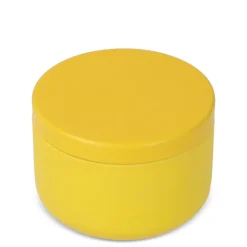 Bezzapachowa świeca roślinna Asana w puszce z recyklingu / Pomarańczowy LT90743-N0026