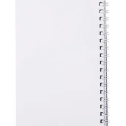 bialy z biala spirala, notatnik A6 / Biały 21248002