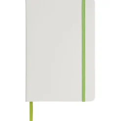 Biały notes A5 Spectrum z kolorowym paskiem / Biały 10713503
