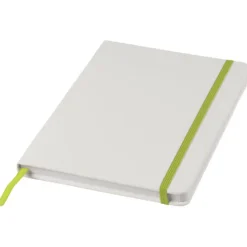 Biały notes A5 Spectrum z kolorowym paskiem / Biały 10713503