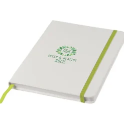 Biały notes A5 Spectrum z kolorowym paskiem / Biały 10713503